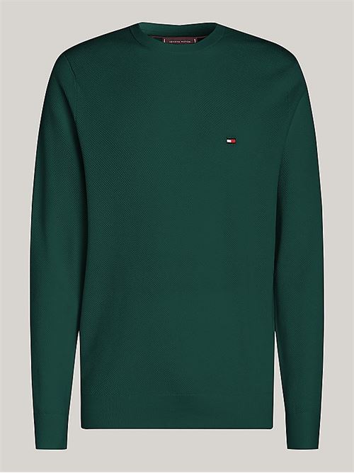 essential structure crew neck TOMMY HILFIGER | MW0MW36347L6K